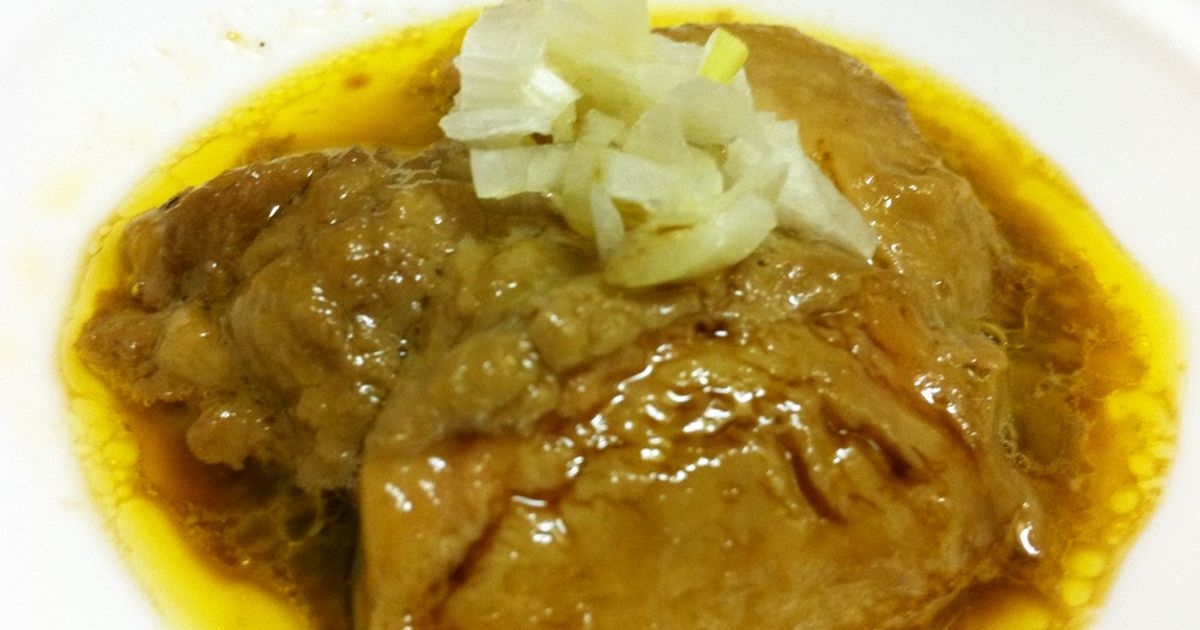 こってり＆とろっとろ！えい肝の煮つけ by ふわふわふわふわ